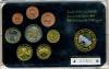 Австрия, 2002-2009, Набор Юбилейных Монет 1с-2 Евро + Проба 1 Евро, в кассете
