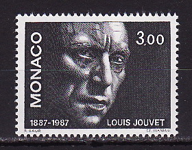Монако, 1987, Режиссер, Актер, Луи Жуве, 1 марка
