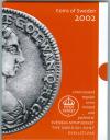 Швеция, 2002, Годовой набор, 4 монеты +жетон в буклете