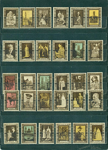 Великобритания 1937 год. Коронация Георга VI , полный выпуск 60 непочтовых марок ** и *