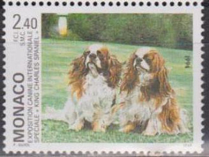 Монако 1994, Меж. Выставка Собак, 1 марка