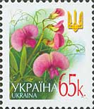 Украина _, 2003, Стандарт, Цветы, 1 марка