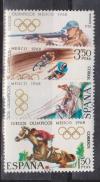 Испания 1968, Олимпиада в Мехико, 4 марки