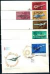 СССР, 1969, Самолёты. Развитие гражданской авиации СССР, КПД,  5 конвертов
