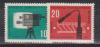 ГДР 1961, №861-862, День Почтовой Марки, 2 марки