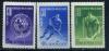 СССР, 1957, №1982-1984А, 1957, Хоккей. серия из 3-х марок, (лин12,5)