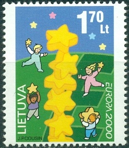 Литва, Европа 2000, 1 марка