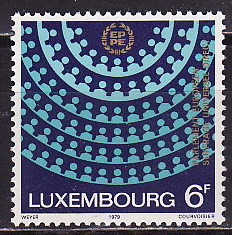 Люксембург, 1979, Европейский парламент, 1 марка