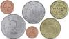 Шри-Ланка, 2005-2013, 25 с-10 рупий, 6 монет
