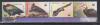 Лесото 2004, Красноклювый Ибис, WWF, 4 марки сцепка