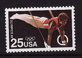 США, 1988, Олимпиада Сеул, 1 марка США, 1988, Олимпиада Сеул, 1 марка