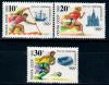 СССР, 1991, №6348-50, Олимпиада в Барселоне, 3 марки