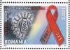 Румыния, 2011, Борьба со СПИДом, 1 марка