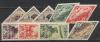 Тува 1936, 15-ти Летие Тувы, Воздушная почта. Серия 9 марок 
