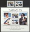 Багамы 1981, Королевскоя Свадьба, 2 марки + блок