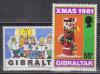 Гибралтар 1981, Рождество, 2 марки