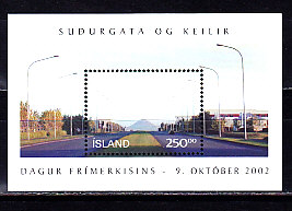Исландия 2002, Год почтовой марки, блок