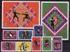 Бутан, 1989, Олимпиада 1988, Футбол, 8 марок, 2 блока