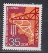 ГДР 1973, №1871, 10 лет Энергетической Системе, 1 марка