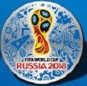 Россия, 2016, Футбол ЧМ 2018, 25 рублей UNC, "Узор ФИФА"