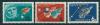 СССР, 1964, №3012-14, День космонавтики, серия из 3 марок