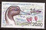 Сан-Пьер и Микелон, Птицы, 1999, 1 марка