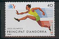 Андорра Испанская Олимпиада 1984, 1 марка