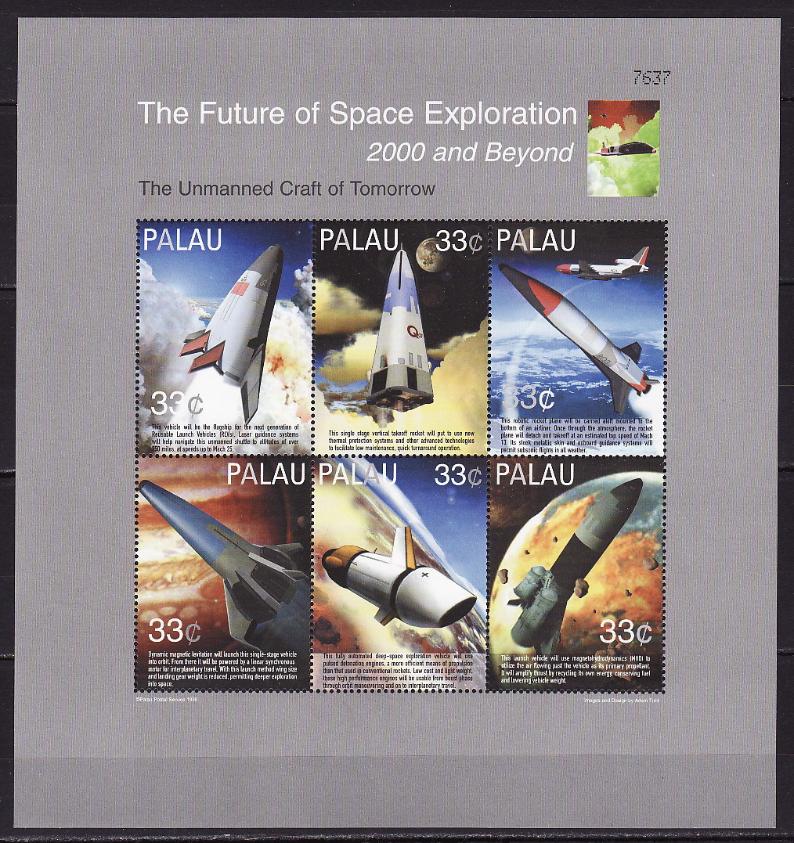 Палау 2000, Природа Космических Исследований-2, лист