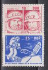 ГДР 1965, №1098-1099, Первый Выход в Космос, 2 марки
