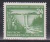ГДР 1954, №431, Защита от Наводнения, 1 марка *