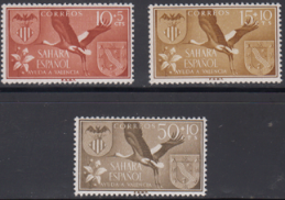Сахара Испанская, 1958, Птицы, 3 марки