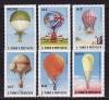 Сан Томе и Принсипи, 1979, Воздухоплавание, Воздушные шары, 6 марок
