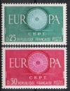 Франция, 1960, Европа, 2 марки