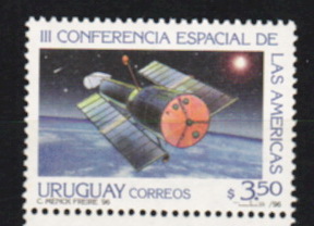 Уругвай, 1996, Конференция по космосу, 1 марка