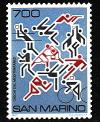Сан Марино, 1987, Средиземноморские игры, Пиктограмма, 1 марка