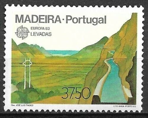 Мадейра, Европа 1983, 1 марка-миниатюра