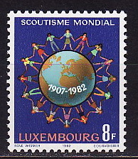 Люксембург, 1982, Скауты, 1 марка