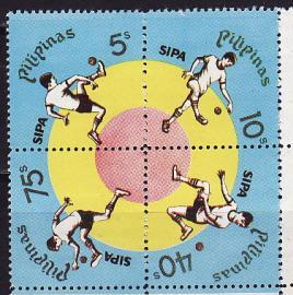 Филиппины, 1978, Игры с мячом, 4 марки (без поля!!!)