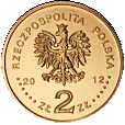 Польша, 2012, 2 Злотых, подлодка "Орёл"-миниатюра