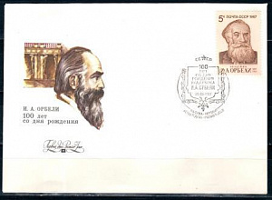 СССР, 1987, 100 лет со дня рождения И.А.Орбели, КПД