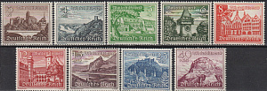 Рейх №730-738 Архитектура