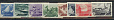 СССР, 1949, № 1410-1417, Спорт в СССР, серия  8 марок-миниатюра