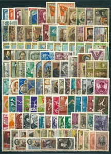 Годовой набор за 1956 год, 115 марок, (чистый) ** MNH