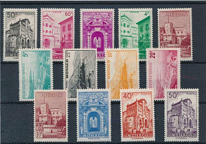 Монако, 1948, Местные Мотивы, 13 марок