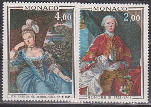 Монако 1975, Картины, 2 марки