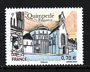 Франция, 2016, Архитектура, Совместный выпуск с Португалией, 1 марка