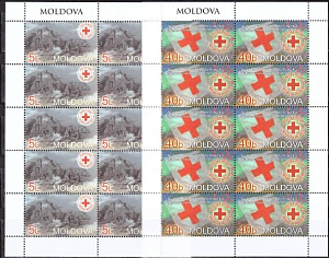 Молдова, 2003, Красный Крест, 2003, 2 листа