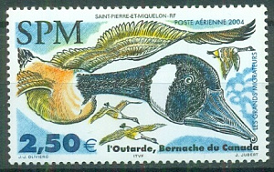 Сан-Пьер и Микелон, Птицы, 2004, 1 марка