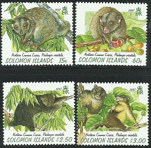 Соломоны 1997, Фауна, 4 марки