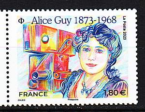 Франция, 2023, Алис Ги-Блаше, Кинорежиссер, 1 марка